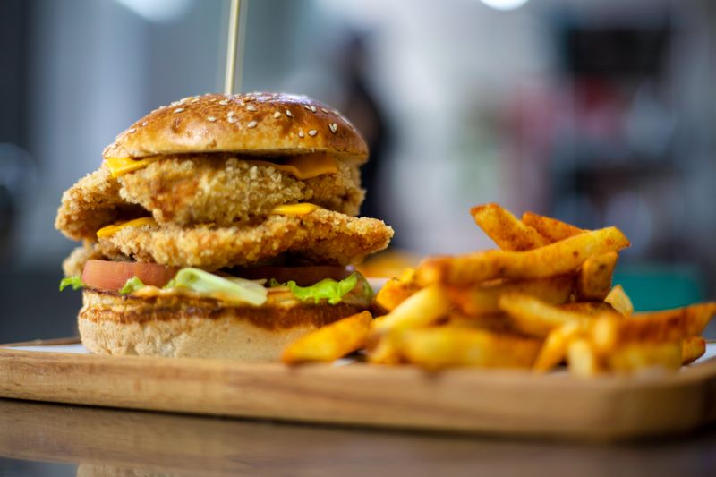 Classic Crispy Chicken Sandwich on brioche bun