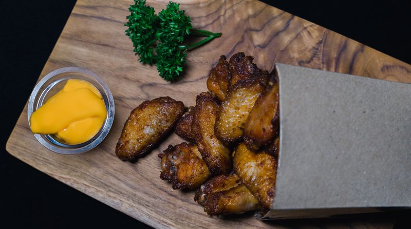 Classic Buffalo Wings with tangy buffalo sauce